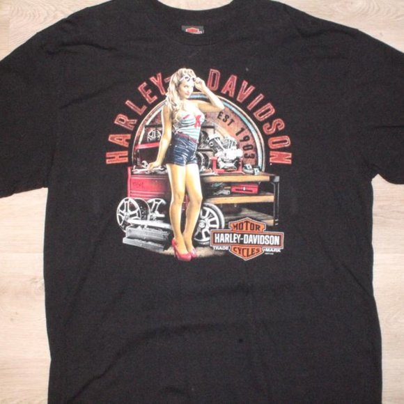 2017 Maverick Harley-Davidson T-shirt. - Picture 1 of 6